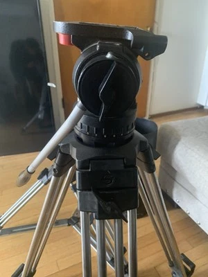 Sachtler Video 14, 75mm Tripod With Baby Sticks - Image 1 of 4