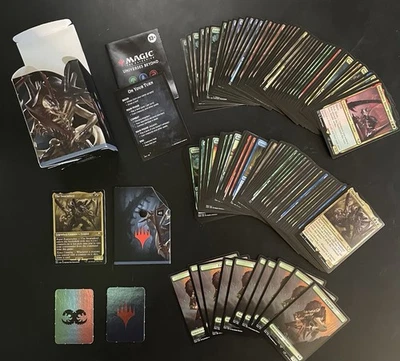 MTG Universe Beyond - Tyranid Swarm Commander Deck - All Contents - Never Played - Image 1 of 4