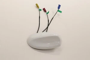 2018 - 2021 ALFA ROMEO STELVIO REAR ROOF SHARK FIN ANTENNA MODULE OEM WHITE_217 - Picture 1 of 13