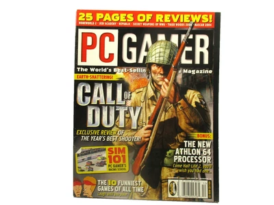 PC GAMER Magazine Dec. 2003 - Vol.  10 - No. 12  #117 - Nintendo PC Gaming Video - Image 1 of 3