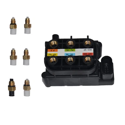 For Mercedes Benz GL350 450 550 ML250 S400 Air Suspension Valve Solenoid Block - Image 1 of 4