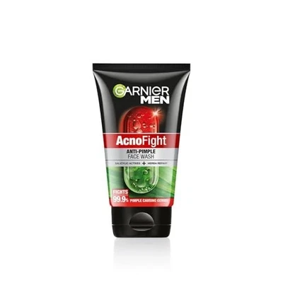 Garnier Men AcnoFight Jabón Facial 100g Control de Aceite Limpiador Suave Aspecto Fresco Foto 1 de 4