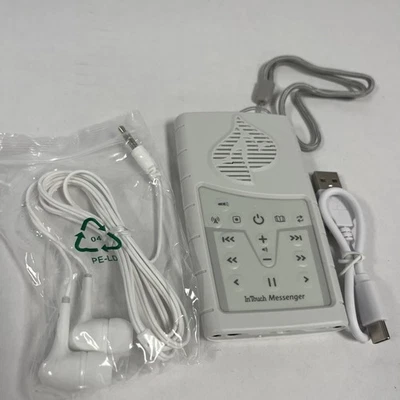 In Touch Ministries Solar-Powered Audio Device Messenger w/Earbuds & USB Cord - Image 1 of 3