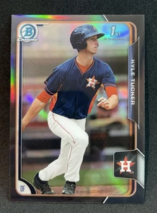 Kyle Tucker 2015 Bowman Chrome 1st Asia Black Refractor RC - Picture 1 of 2