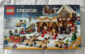 LEGO 10245 Creator Expert Santa's Workshop Retired 883 Pc Building Set NEW NIB