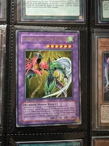 1st Edition Yugioh Elemental Hero Flame Wingman TLM-EN-035 - Bild 1 von 2