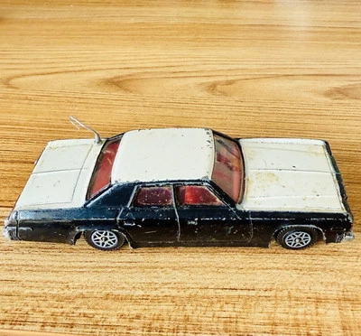 "Coche de policía Dinky Plymouth Gran Fury 1977 vintage #244 hecho en Inglaterra 5"" de longitud" Foto 1 de 4