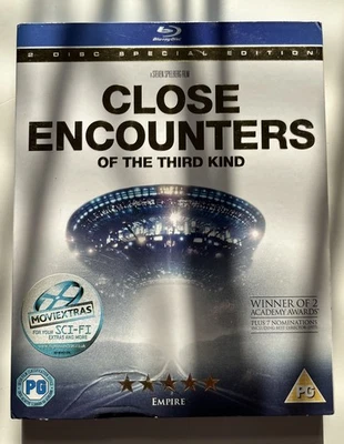 Close Encounters of the Third Kind Director's Cut Blu-Ray 2 disc slipcase sp/ed - Image 1 of 3