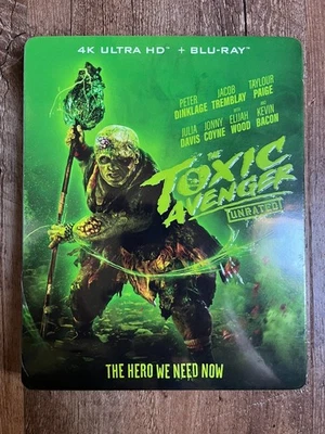 The Toxic Avenger - Unrated Ed. w. Steelbook (4K UHD + Blu-ray, Region Free) NEW - Image 1 of 4