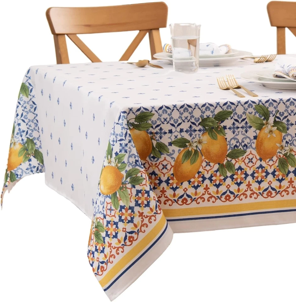 Elrene Home Fashions 60&quot x102&quot Rectangle (Tablecloth) Multicolor