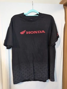 Mens FX Factory Effex Honda Fade Tire Tred T-Shirt Black XL - Picture 1 of 4