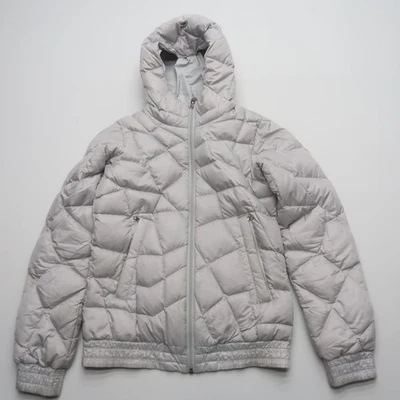 Chaqueta de plumón Patagonia Aliso para mujer talla XS gris con capucha acolchada bomber Foto 1 de 4