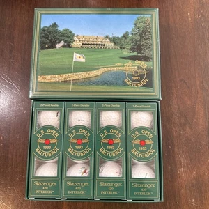 US Open 1993 Baltusrol 12 Pack Slazenger Golf Balls - Picture 1 of 6