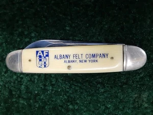 Vintage REMINGTON R8115 Equal End / Cigar Jacknife Advertising Pocket Knife Mint - Picture 1 of 6
