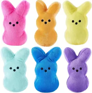Easter Bunny Plush Egg Pillow 15 Cm for Kids Easter Peep Plush Cosplay Accessori - Picture 1 of 12