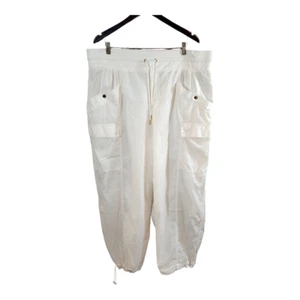 Athleta Keys Loose Fit High Waist Utility Hose in Creme Athleisure Damen 20 - Bild 1 von 8