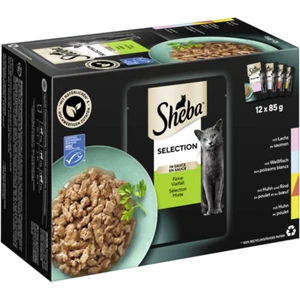 Sheba Feine Vielfalt in Sauce 96 x 85g - Bild 1 von 8