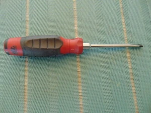 MAC TOOLS - 1/4” Flat Tip Screwdriver, Comfort Grip, Part# PNRB4DR-S NEW - Picture 1 of 3