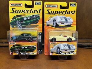 Lot (2) Superfast Limited NIB #57 Jaguar XJ6 #48 XK 120