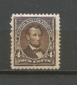 US Lincoln 1894 Sc 254 4 c MH* VF/XF OG - Picture 1 of 1