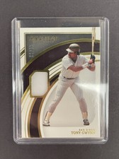2022 Panini Immaculate Tony Gwynn Game Used Jersey Relic Gold /99 Padres HOF