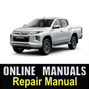 MITSUBISHI TRITON L200 MQ 2019-2022 WORKSHOP SERVICE REPAIR MANUAL ONLINE - Picture 1 of 1