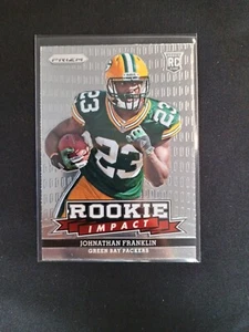 2013 Panini Prizm Football Johnathan Franklin RC Rookie Impact #8 Green Bay... - Bild 1 von 2