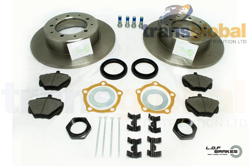 Rear Brake Kit for Land Rover Discovery 1 89-98 ROADspec LOF - Image 1 of 1
