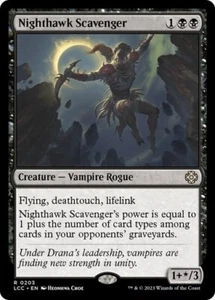 Nighthawk Scavenger Commander: The Lost Caverns of Ixalan MTG Magic - Picture 1 of 1