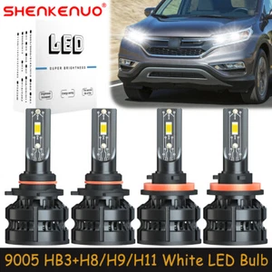 For Honda CR-V 2015-2020 Combo 9005+H11 LED Headlights Bulbs High Low Beam Z8 - Picture 1 of 18