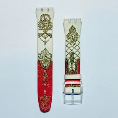 Bracelet De Montre En Cuir Montre Swatch Homme - Photo 1/2