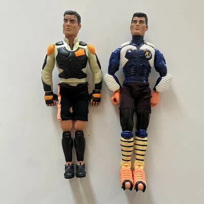 2x Figura de acción Action Man 12" Hasbro 1998 y 1999 Foto 1 de 4