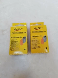OA100 OA-4C00021BK compatibile per stampante Canon BJC inchiostro 2 cartucce scadenza 08/2005 - Foto 1 di 5