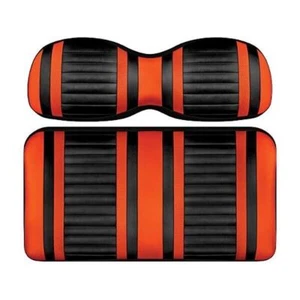 Juego de cojines delanteros DoubleTake negro/naranja Extreme para ClubCar DS 2000+ - Imagen 1 de 1