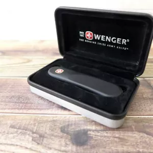 2008 Wenger Blackout 63 Swiss Army Knife w/ Limited Box Rare - Picture 1 of 9
