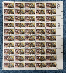 Scott #1560, 10c Salem Poor, Mint sheet/50, LR, MNH (R14-54) - Picture 1 of 2