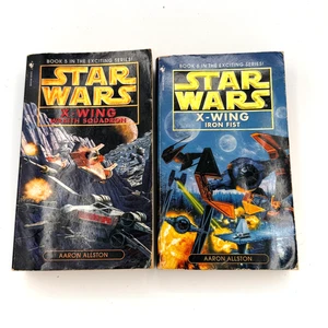 Star Wars X-Wing Bücher Wraith Squadron & Iron Fist Erstdruck Aaron Allston - Bild 1 von 8