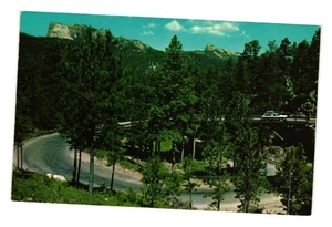 Pigtail Bridge Iron Mountain Road Postcard Black Hills South Dakota Vintage K-70 - Picture 1 of 2
