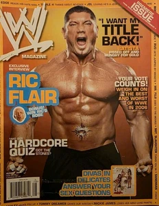 WWE Magazine August 2006 Batista - Picture 1 of 14