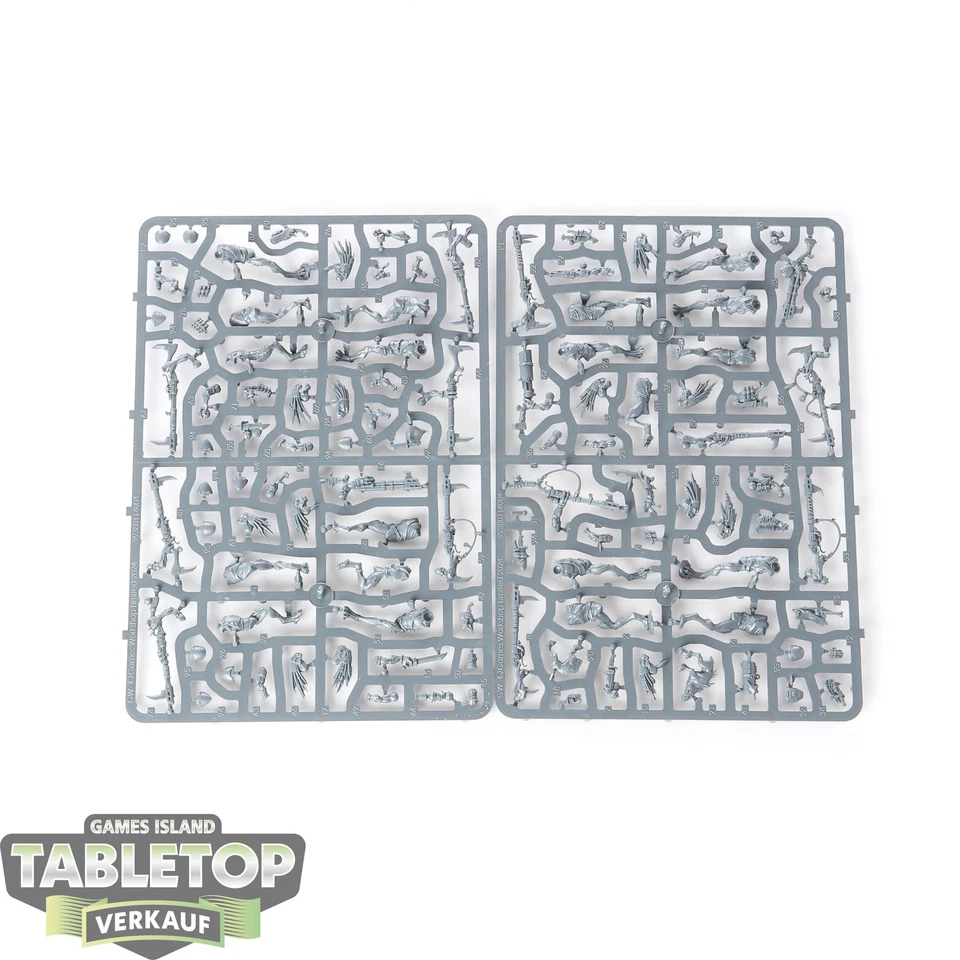 Tau Empire - 10 x Kroot Carnivores - im Gussrahmen - Bild 1 von 1