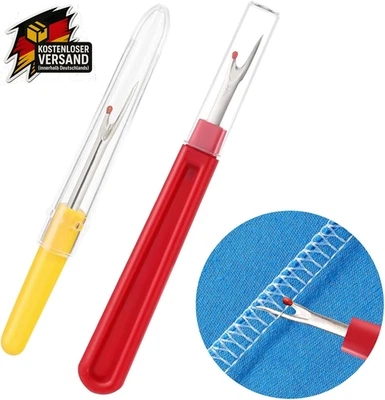 Nahttrenner Profi Edelstahl Auftrenner Nähte ergonomisch sicher transparentes Sc