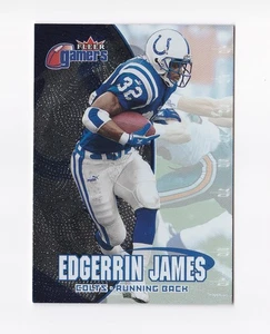 2000 Fleer Gamers #1 Edgerrin James Indianapolis Colts Miami Hurricanes - Picture 1 of 2
