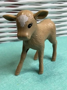 Barbie Sweet Orchard Farm Feeding Time Replacement Cow Calf figure Toy - Picture 1 of 7