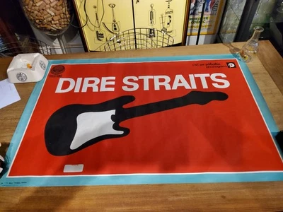 VINTAGE OLD DIRE STRAITS POSTER/POSTER by Vertigo/phonogram 1978/1980 - Image 1 of 4