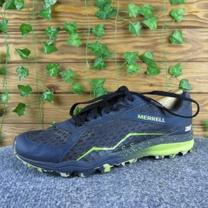 Merrell All Out Tough Mudder Trail Running Shoes Men's Size 10 Black Green Grip - Bild 1 von 6