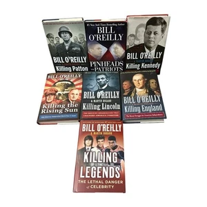 Lot of7 Bill O'Reilly Martin Dugard Books 6 Killing All 1st Editions Kennedy - Imagen 1 de 15
