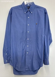 Ralph Lauren blaues Hemd Herren blau Button Down langarm - Größe XL - Bild 1 von 5