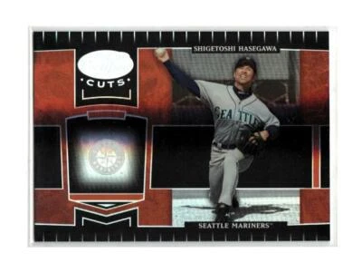 2004 Leaf Certified Cuts Marble Red #170 Shigetoshi Hasegawa #'d 64/100 - Image 1 of 2