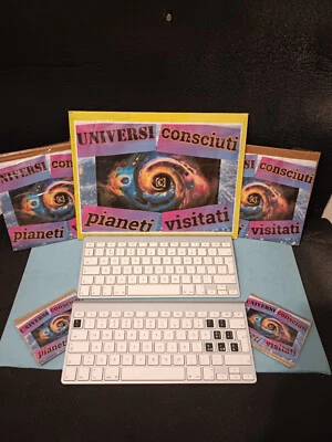 APPLE A1314 Magic Tastiera Keyboard Bluetooth macbook  iMac iPad iPhone pc - Immagine 1 di 4