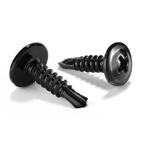 Tornillos de chapa #8 x 5/8" 100 piezas 410 cabeza de armadura de acero inoxidable rápido automático - Imagen 1 de 7